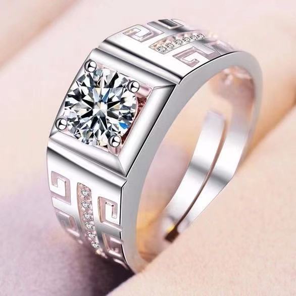 imitation diamond ring