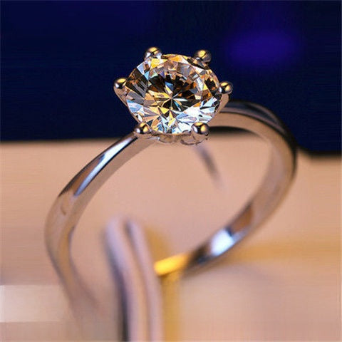 imitation diamond ring